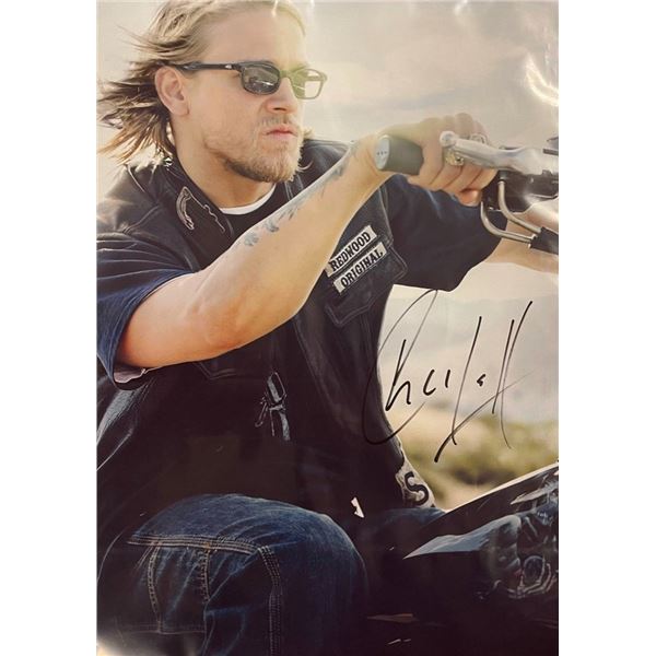 Signed Sons of Anarchy  Jax Teller  Photograph