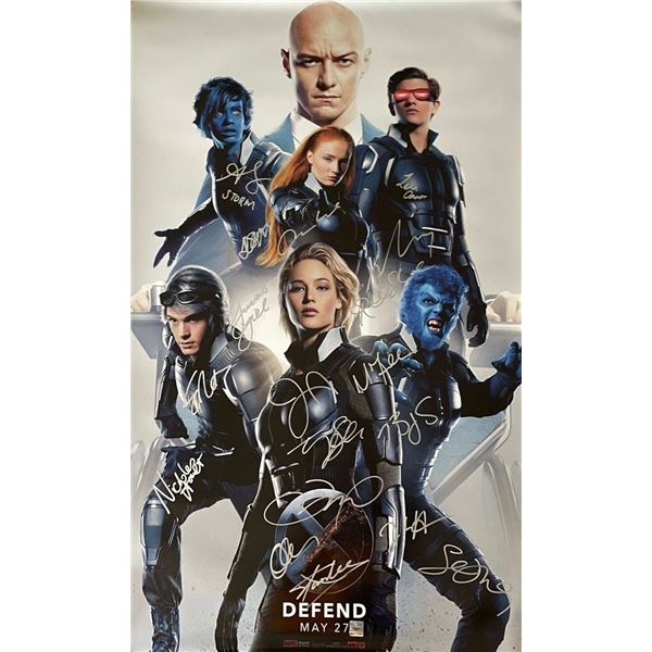 Signed X-Men: Apocalypse Defend Movie Poster