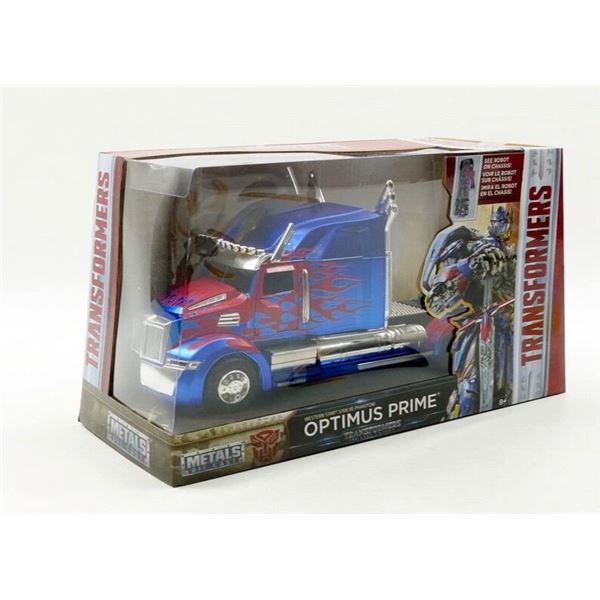 Transformers Optimus Prime 1:24 Diecast Vehicle Blue and Red