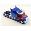 Image 5 : Transformers Optimus Prime 1:24 Diecast Vehicle Blue and Red