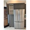 Image 6 : Showroom Display Grey 12ft x 10 ft L Shape 15 pce Kitchen Cabinet Set with Island. includes Solid Su