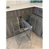 Image 7 : Showroom Display Grey 12ft x 10 ft L Shape 15 pce Kitchen Cabinet Set with Island. includes Solid Su