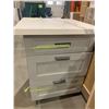 Image 1 : Grey 3 Drawer 24" wide Cabinet with counter Top - display model