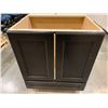 Image 1 : Maple 2 Door 26 " Vanity Cabinet Brown contoured doors