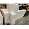 Image 1 : NEW White 8 Pce Kitchen Cabinets Uppers includes 1 x Corner Base, 2 x 36", 1 x 30", 2 x 24", 1 x 12"