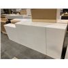 Image 2 : NEW White 8 Pce Kitchen Cabinets Uppers includes 1 x Corner Base, 2 x 36", 1 x 30", 2 x 24", 1 x 12"