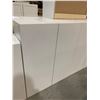 Image 4 : NEW White 8 Pce Kitchen Cabinets Uppers includes 1 x Corner Base, 2 x 36", 1 x 30", 2 x 24", 1 x 12"
