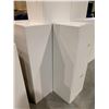 Image 6 : NEW White 8 Pce Kitchen Cabinets Uppers includes 1 x Corner Base, 2 x 36", 1 x 30", 2 x 24", 1 x 12"