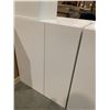 Image 9 : NEW White 8 Pce Kitchen Cabinets Uppers includes 1 x Corner Base, 2 x 36", 1 x 30", 2 x 24", 1 x 12"