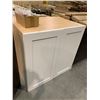 Image 1 : NEW White Shaker Style 2 door deep kitchen upper cabinet 36"