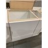 Image 6 : NEW White assorted 4 pce Kitchen Base cabinets includes: 1 x 12", 1 x 27" sink , 1 x 30" drawers, 1 