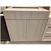 Image 1 : NEW Opal Foil finish 30 " 2 door base cabinet with drawer