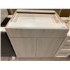 Image 2 : NEW Opal Foil finish 30 " 2 door base cabinet with drawer