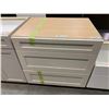 Image 2 : Allura 33" triple drawer base cabinet pre drilled for handles