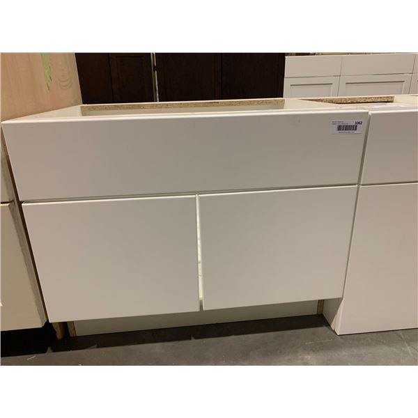 NEW White Double door 27" Sink Cabinet