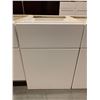 Image 1 : NEW White 15" double drawer Base Cabinet