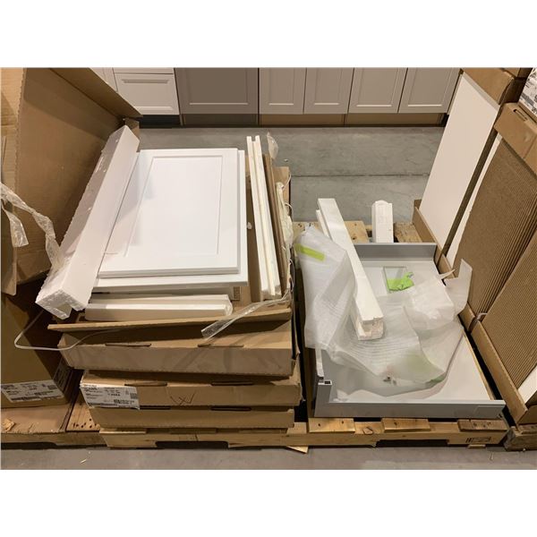 PALLET LOT - New assorted boxed medicine cabinets and drawers