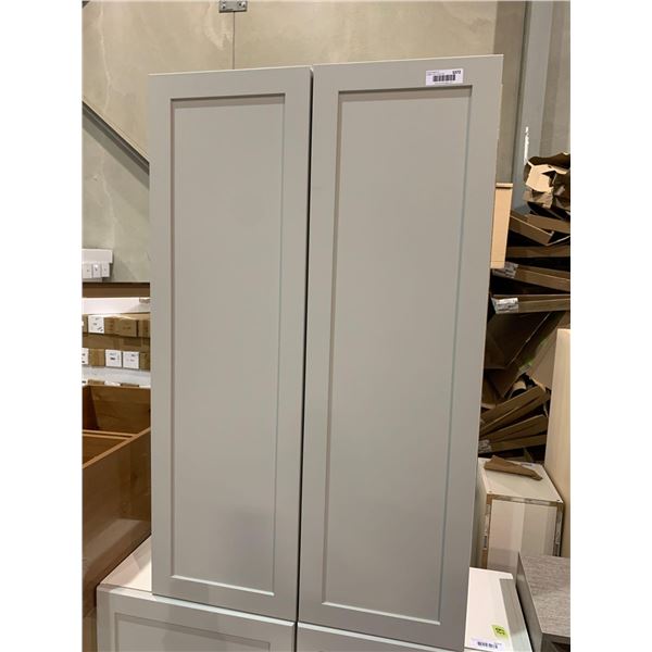 NEW 36" x 28" double door shaker style upper cabinet