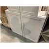 Image 2 : NEW Grey shaker style 39" 2 door Kitchen Upper cabinet