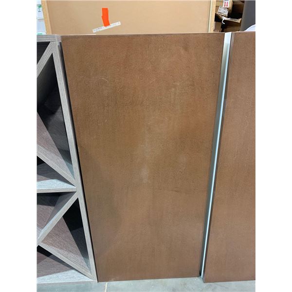 NEW Walnut Flat finish 16" x 36" Kitchen upper cabinet