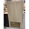 Image 1 : NEW Tall double door 29"x56" cabinet with pull out drawers and lower shelf
