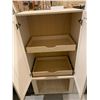 Image 3 : NEW Tall double door 29"x56" cabinet with pull out drawers and lower shelf