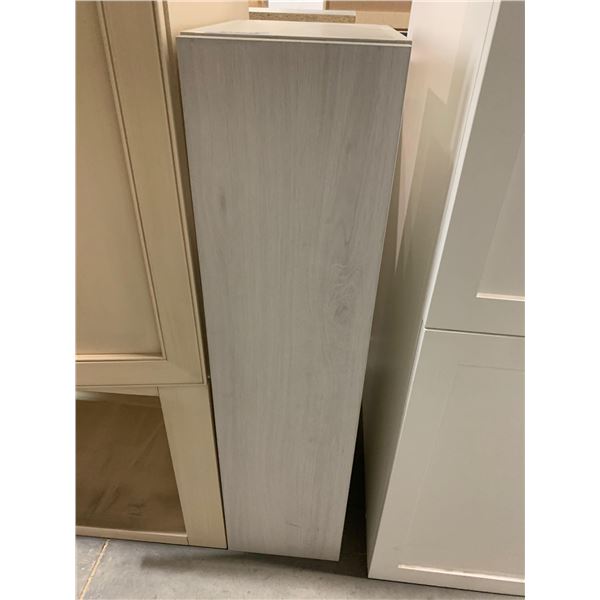 NEW grey 9"x36" single door cabinet