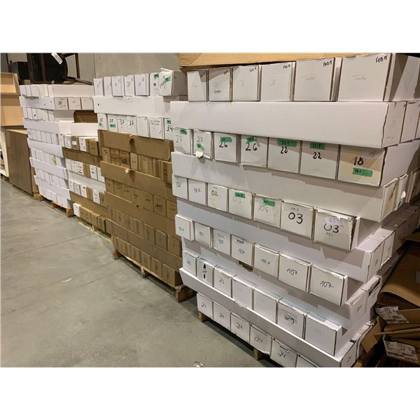 LOT OF 7 - New Full rolls of Commercial textured wall covering includes 7 bottles of sealant ( each 