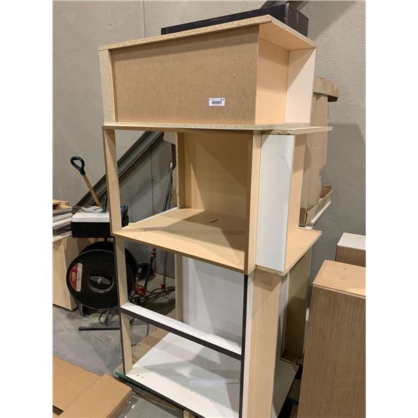 PALLET LOT - Assorted new kitchen cabinet boxes no doors