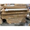 Image 1 : PALLET LOT - approx 15 NEW assorted color finished panels all larger sizes