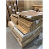 Image 1 : PALLET LOT - Approx 25 assorted color NEW boxed and unboxed panels and melamine shelves