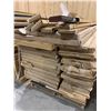 Image 4 : PALLET LOT - Approx 25 - 30 pieces NEW flat stock and sheets of 8-10 ft lengths melamine panels and 