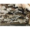 Image 5 : LOT OF 25 PIECES - Assorted NEW stained mouldings includes crown, edge, flat stock, baseboard, etc 8