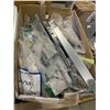 Image 3 : PALLET LOT - Case lots of assorted handles and hardware, drawer guides and drawers