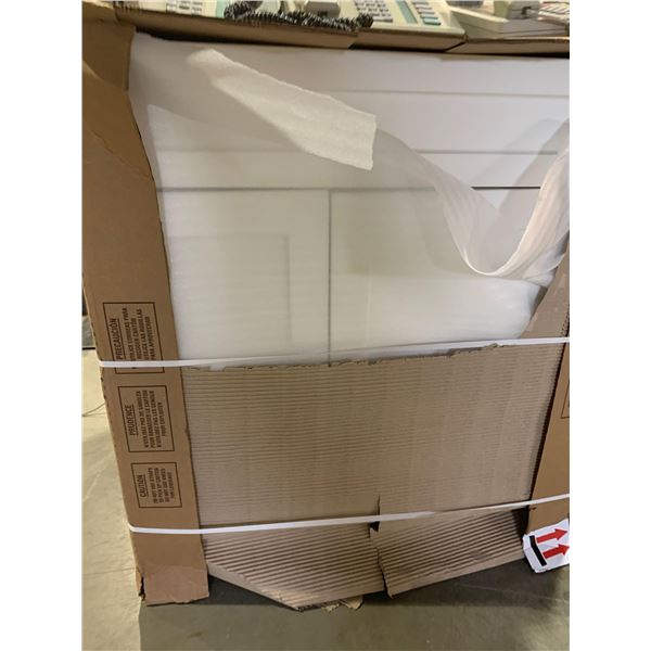 NEW  white 30" Vanity Cabinet double door in box