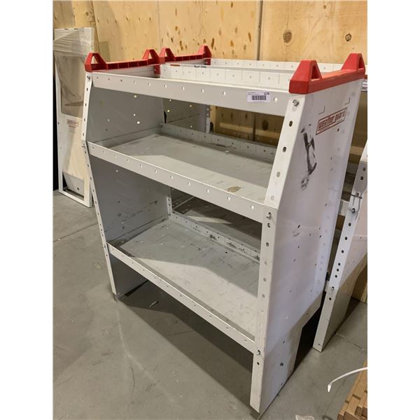 Weather Guard Metal Parts/Tool Shelf for Service Van mountable
