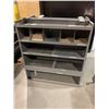 Image 2 : Adrian Steel 45" x 42" Metal Parts/Tool Shelving unit mountable