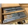 Image 2 : Blum Zinc Plated 30Kg Drawer Guides set of 12 with left and right hand ( includes 2 boxes)