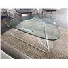 Image 3 : HERMAN MILLER GLASS TOP 50" X 36" COFFEE TABLE