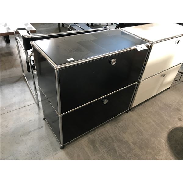 DESIGN WITHIN REACH USM BLACK HALL FILE CREDENZA