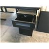 Image 2 : TEKNION BLACK 3 DRAWER PEDESTAL