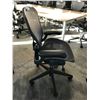 Image 2 : HERMAN MILLER AERON GRAPHITE FULLY ADJUSTABLE (SIZE B) TASK CHAIR  RETAIL PRICE $1806 CAN.