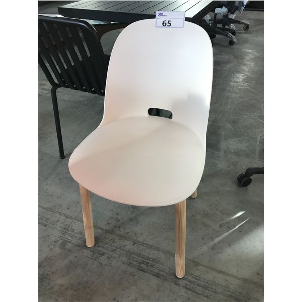 EMECO AIFI BEIGE/WHITE OAK DINING CHAIR