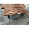 Image 2 : HERMAN MILLER NELSON 4' X 1.5' WALNUT PLATFORM BENCH