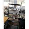 Image 2 : DESIGN WITHIN REACH FOLK WALNUT LADDER SHELVING UNIT 80" H