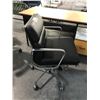 Image 2 : HERMAN MILLER EAMES BLACK LEATHER LOW BACK TILTER CHAIR