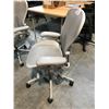 Image 3 : HERMAN MILLER AERON MINERAL GREY FULLY ADJUSTABLE TASK CHAIR SIZE B RETAIL PRICE $1895 CAN