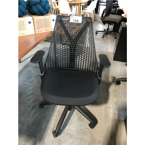 HERMAN MILLER SAYL BLACK FULLY ADJUSTABLE TASK CHAIR RETAIL $1259 CAN