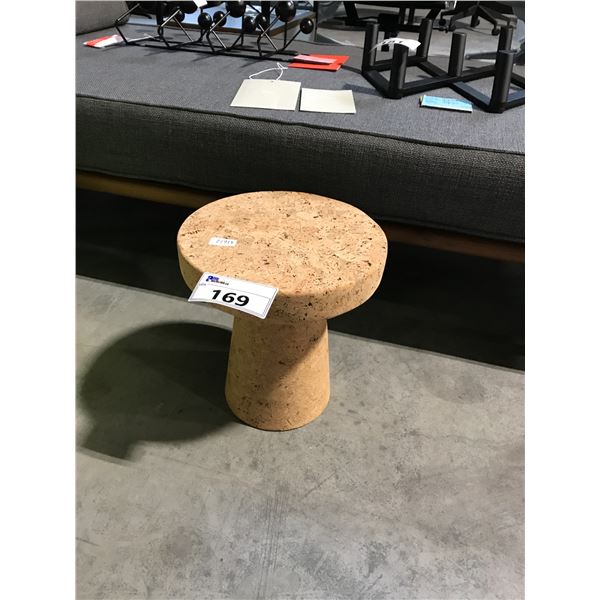 VITRA CORK 13"H SIDE TABLE/STOOL