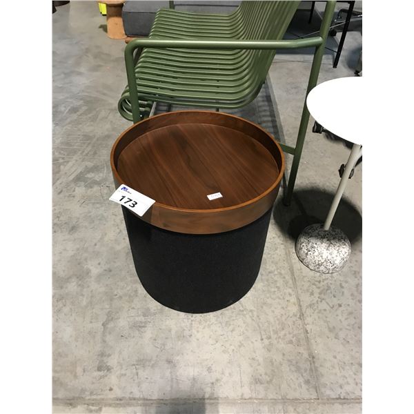 SOFTLINE DRUMS WALNUT TRAY TABLE